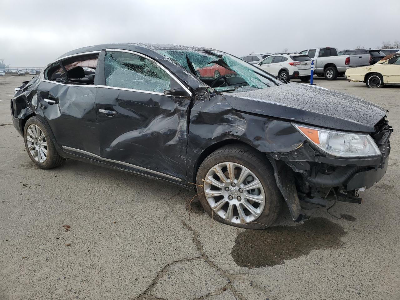 2013 Buick LaCrosse VIN 1G4GC5E37DF281475 Copart auction photo, rollover damage thumbnail 4