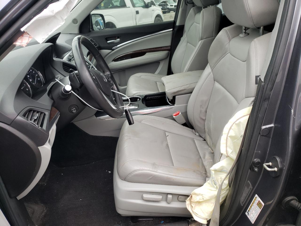 2017 Acura MDX VIN 5FRYD3H54HB000474 Copart auction photo, all over damage thumbnail 7