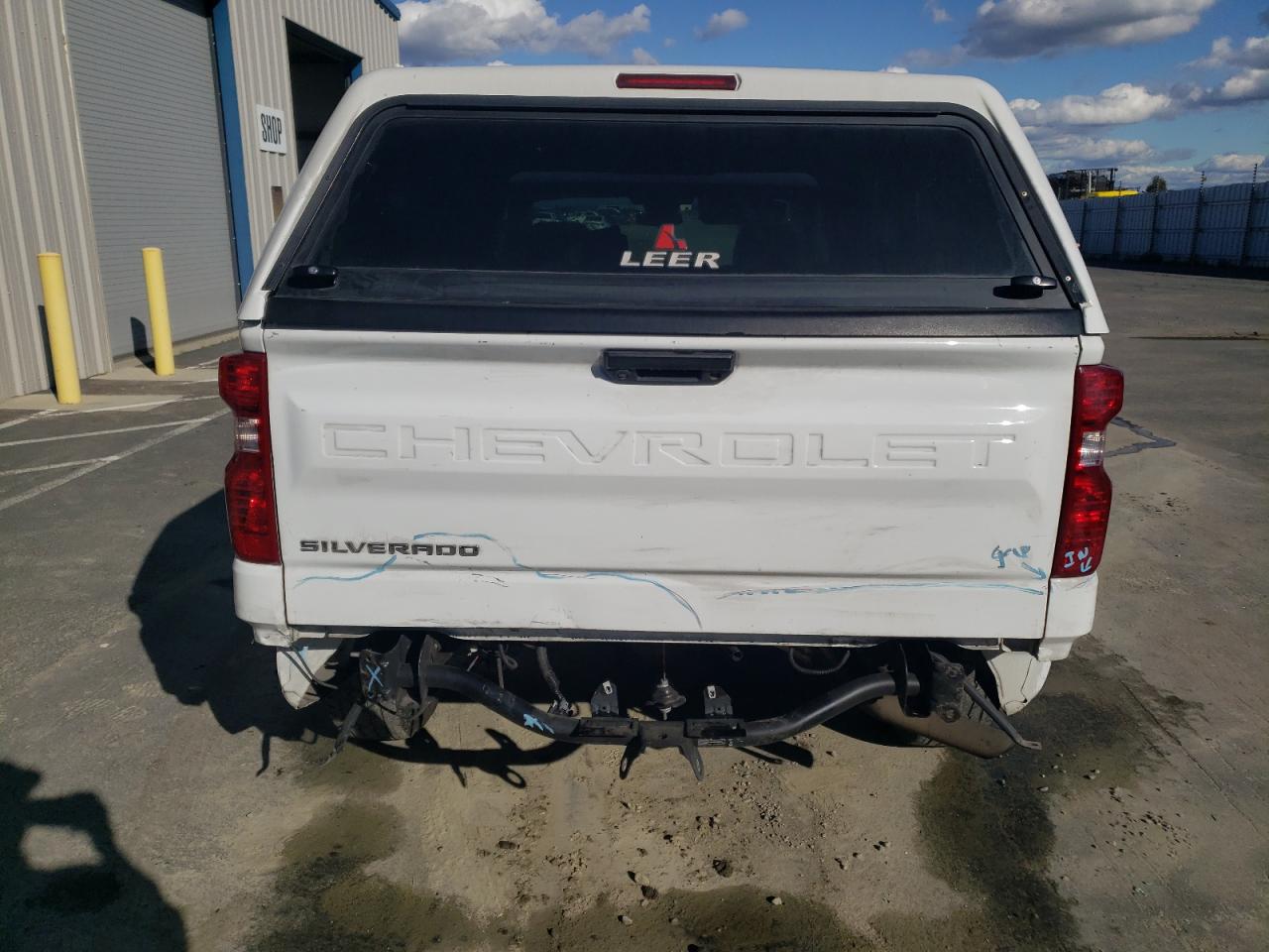 2023 Chevrolet Silverado VIN 3GCNAAEK3PG351820 Copart auction photo, all over damage thumbnail 6