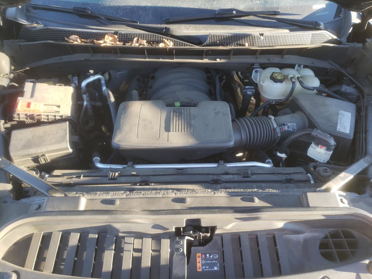2020 Chevrolet Silverado VIN 1GCRYDEDXLZ140284 Copart auction photo, front end / side damage thumbnail 12