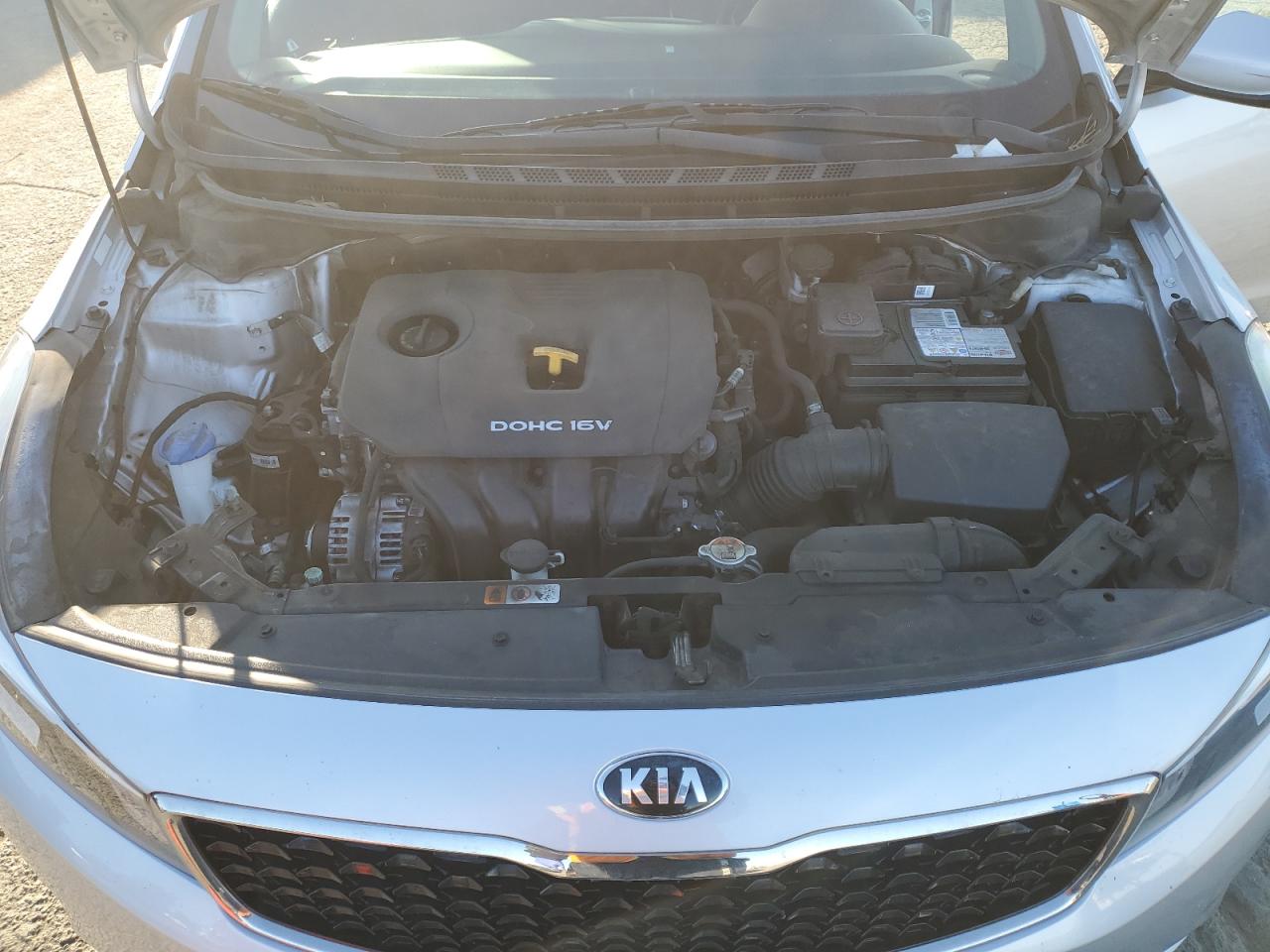 2018 KIA Forte VIN 3KPFK4A74JE254231 Copart auction photo, rear end / side damage thumbnail 11