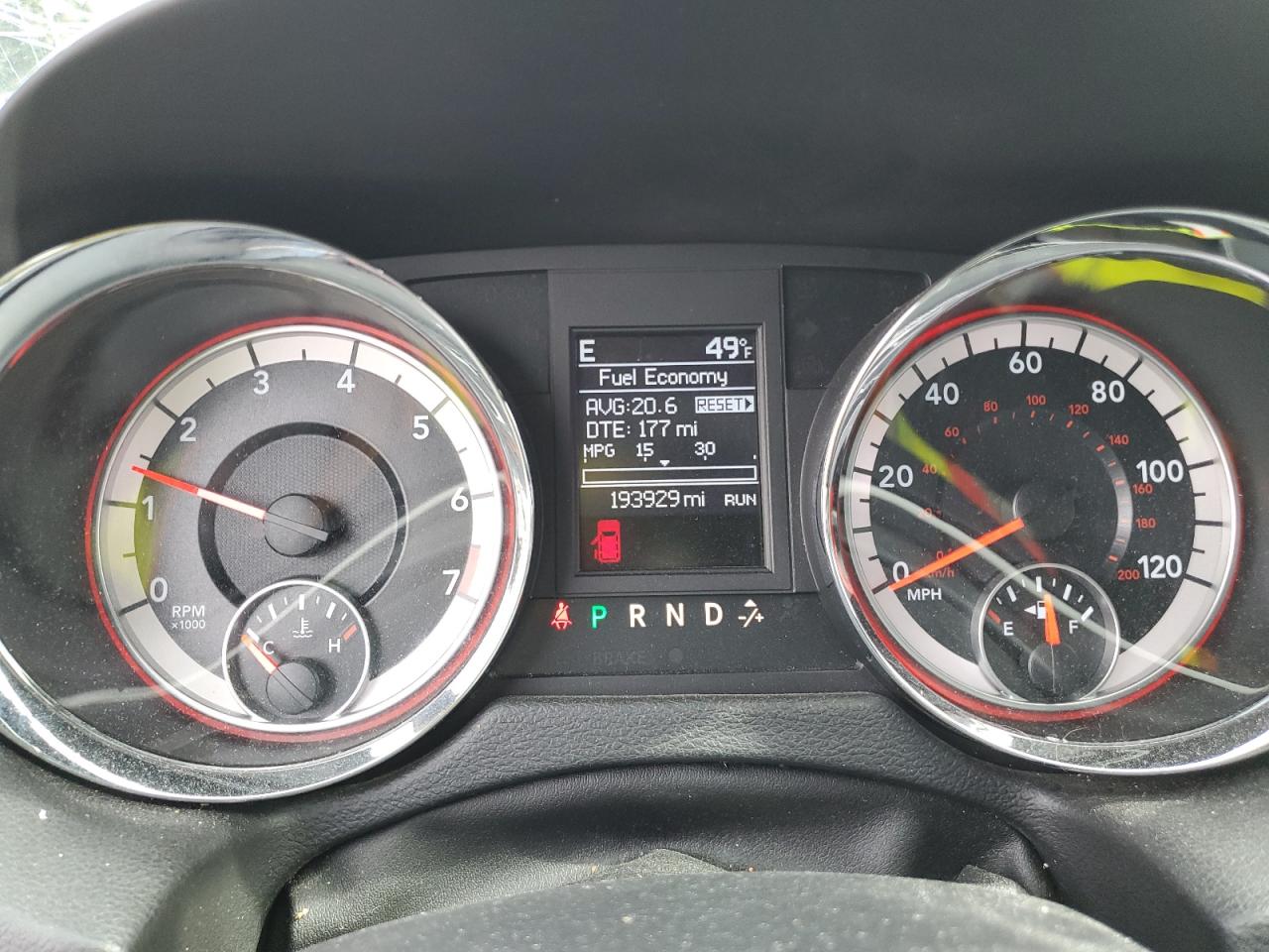 2014 Dodge Caravan VIN 2C4RDGEG3ER430984 Copart auction photo, top/roof damage thumbnail 9