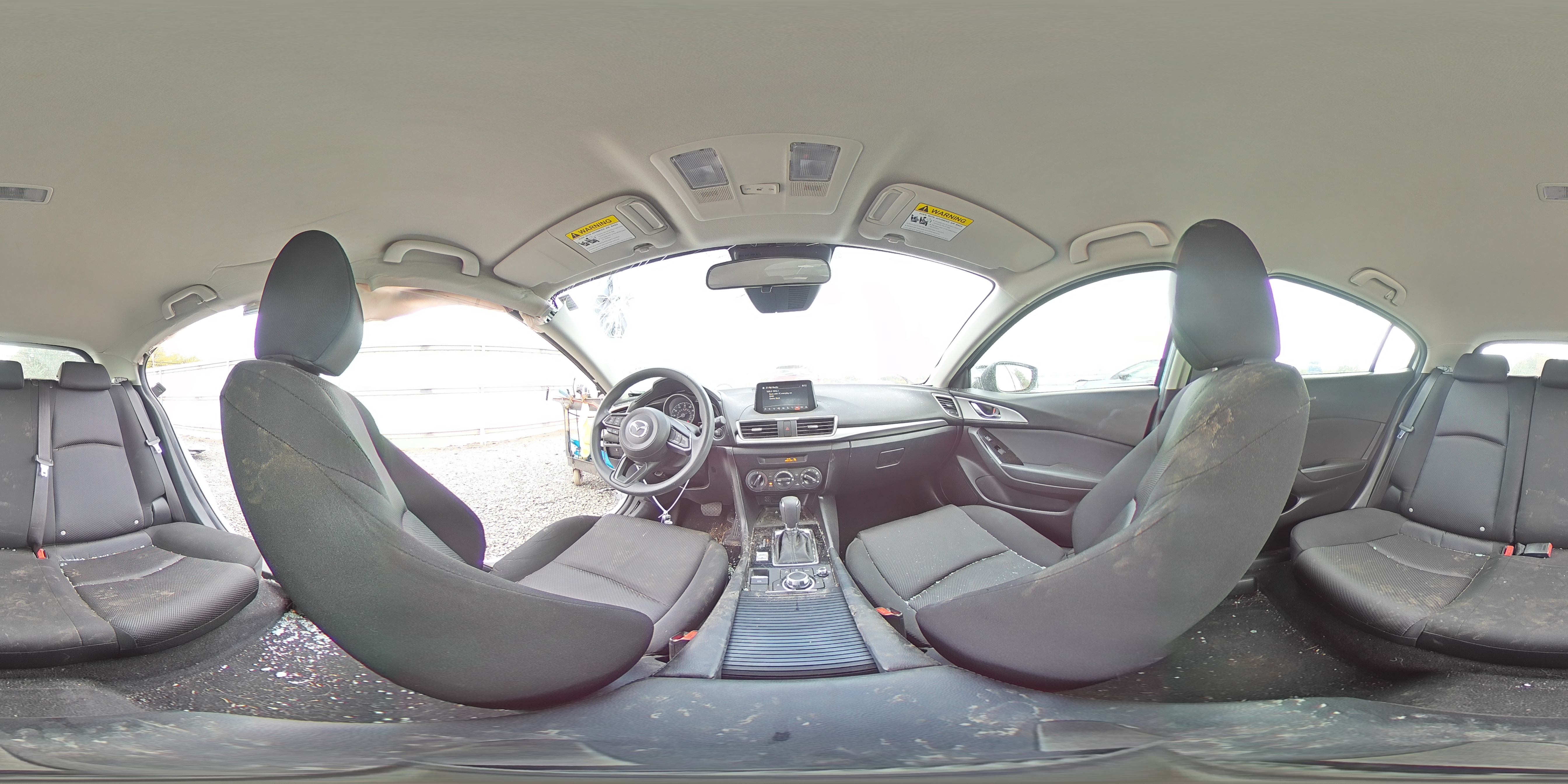 2018 Mazda 3 VIN 3MZBN1K78JM181242 Copart auction photo, all over damage thumbnail 14