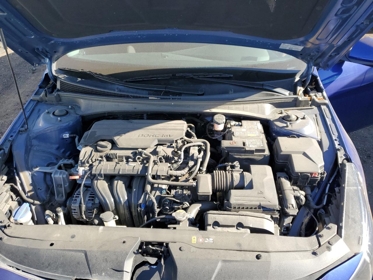 2023 Hyundai Elantra VIN 5NPLS4AG0PH101272 Copart auction photo, rear end damage thumbnail 11