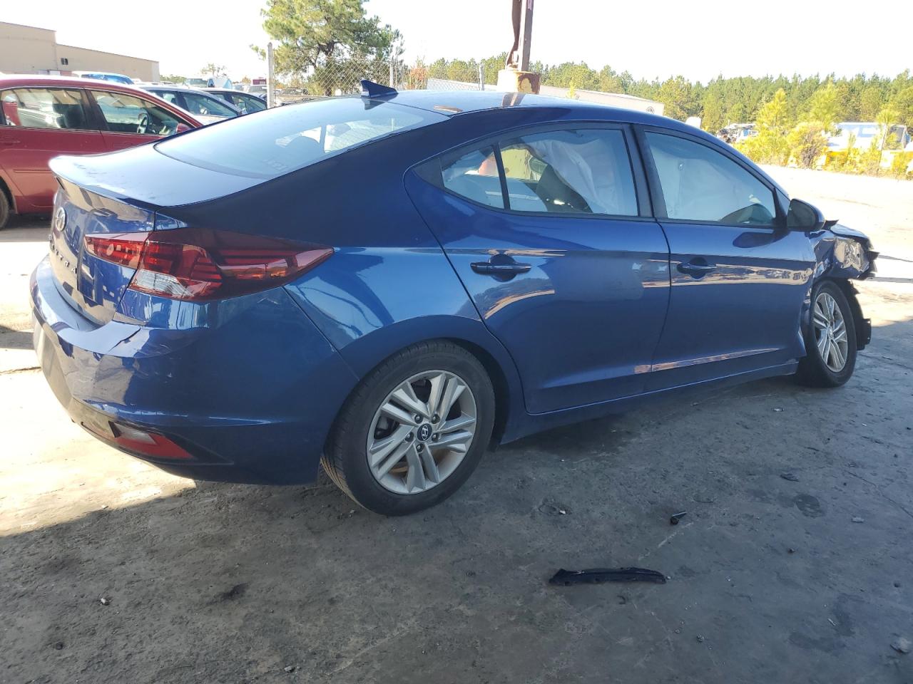 2019 Hyundai Elantra VIN 5NPD84LFXKH456336 Copart auction photo, front end damage thumbnail 3