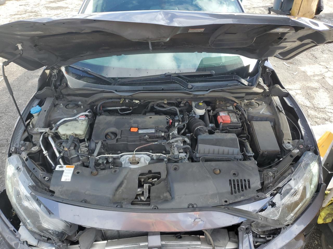 2017 Honda Civic VIN 2HGFC2F7XHH542832 Copart auction photo, front end damage thumbnail 11