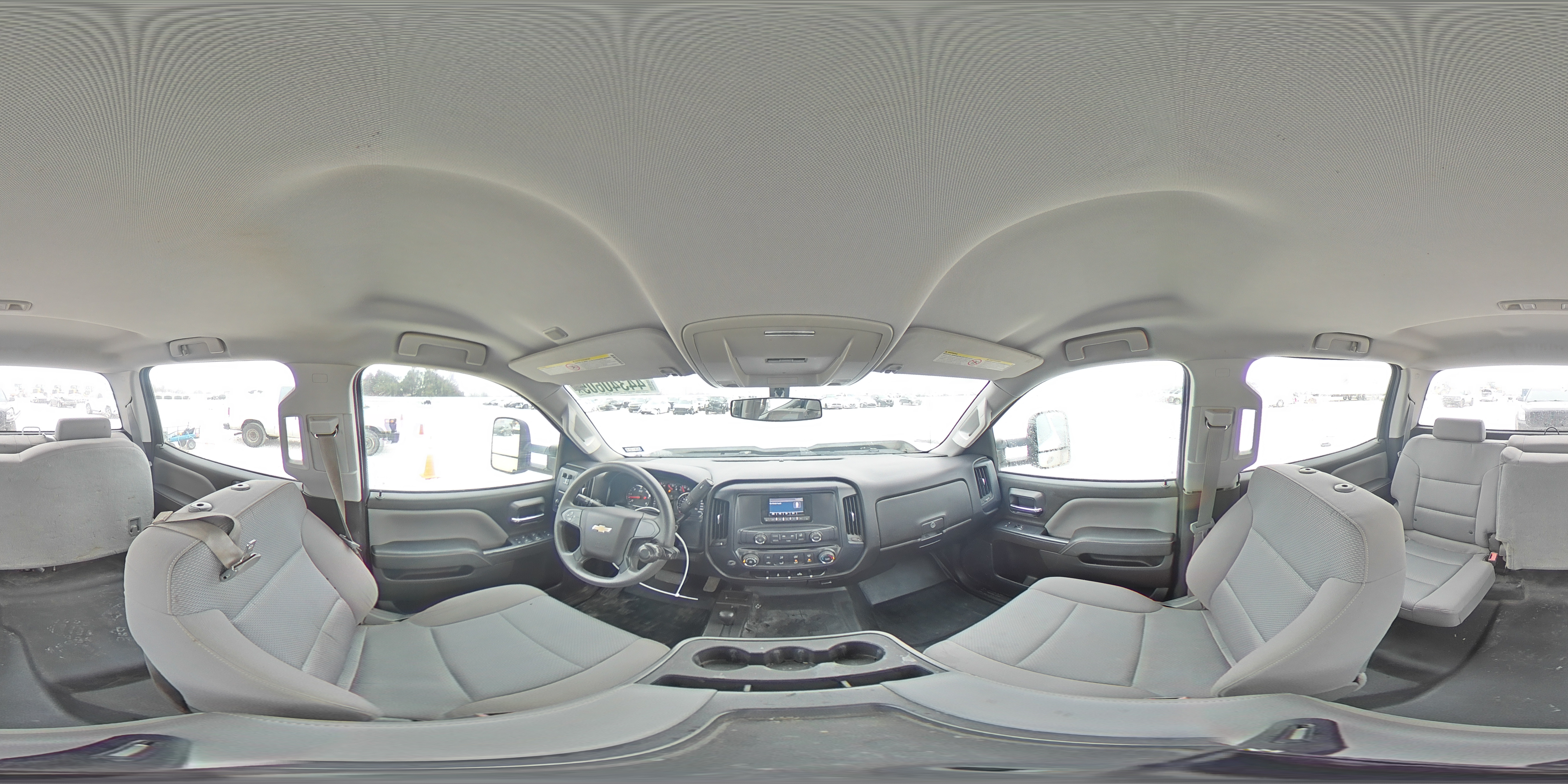 2015 Chevrolet Silverado VIN 1GC1KUEGXFF172280 Copart auction photo, stripped / front end damage thumbnail 12