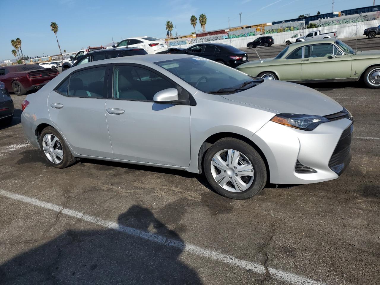 2019 Toyota Corolla VIN 5YFBURHE7KP894508 Copart auction photo, all over / undercarriage damage thumbnail 4