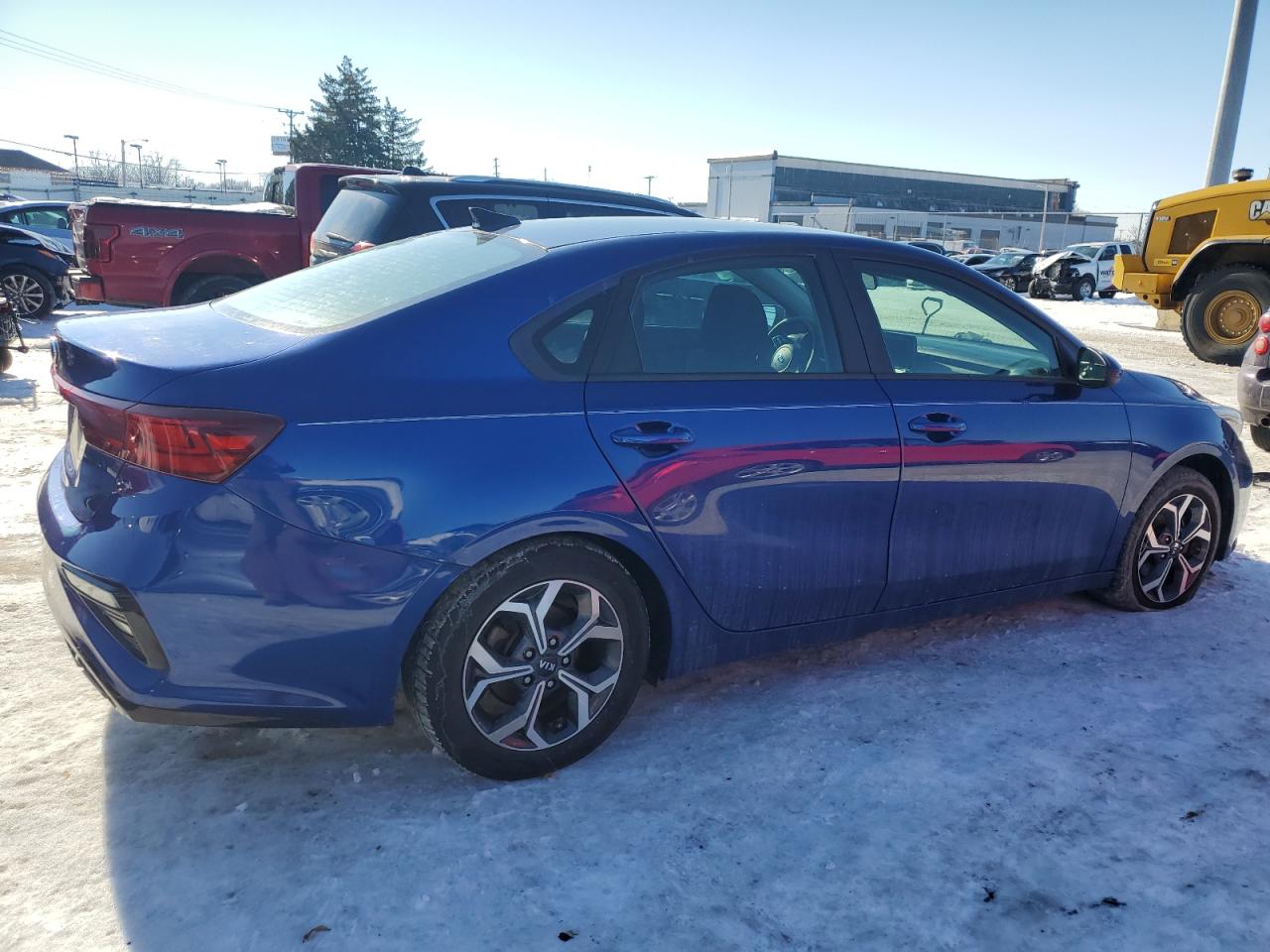 2019 KIA Forte VIN 3KPF24AD8KE048952 Copart auction photo, rear end damage thumbnail 3