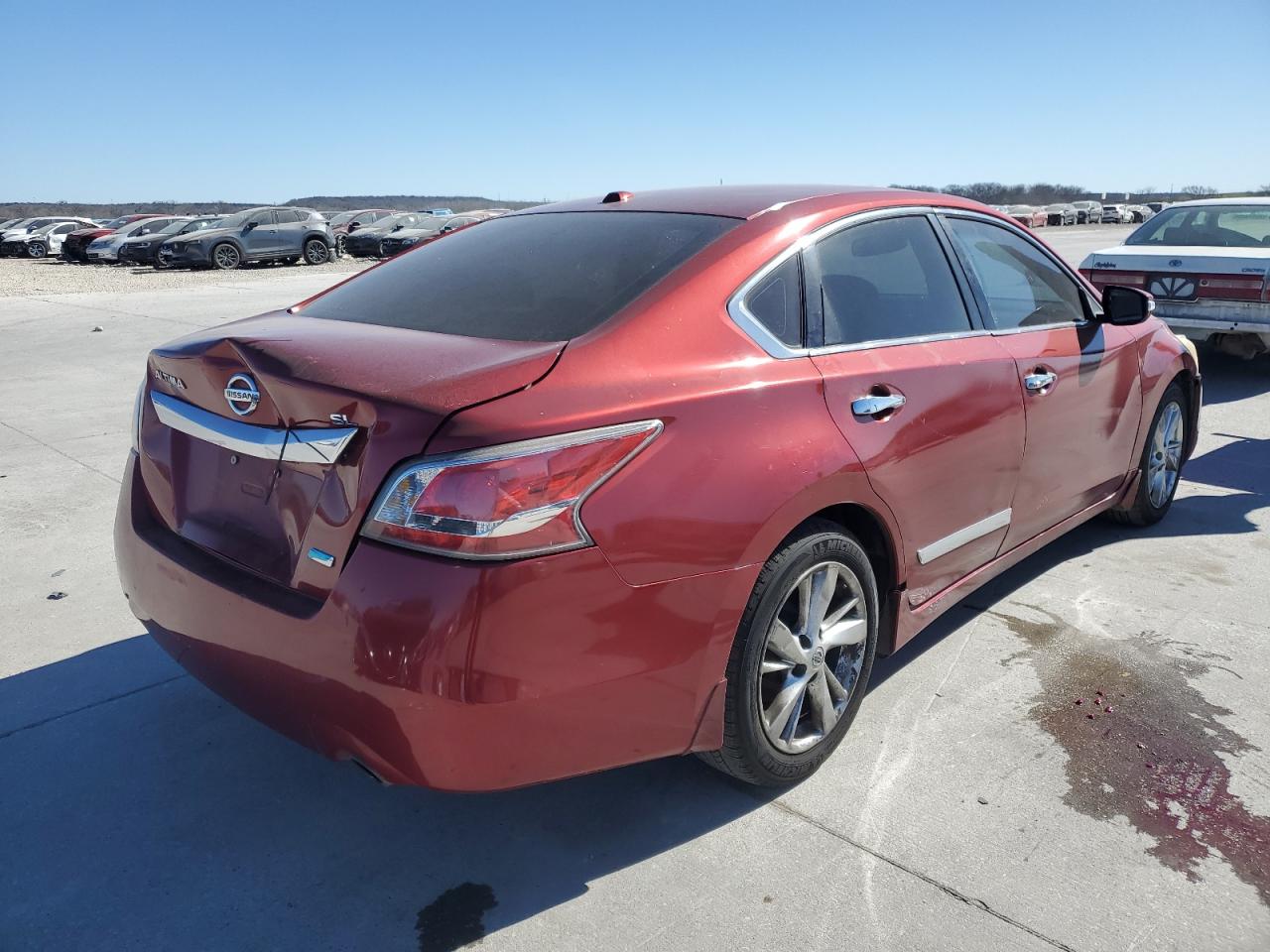 2014 Nissan Altima VIN 1N4AL3AP8EN372355 Copart auction photo, front end / rear end damage thumbnail 3