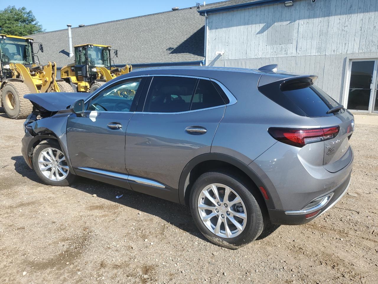 2021 Buick Envision VIN LRBFZMR47MD192124 Copart auction photo, front end damage thumbnail 2