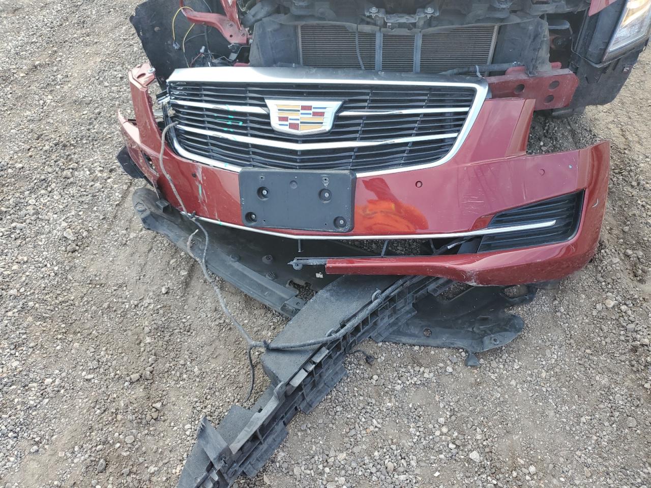 2015 Cadillac ATS VIN 1G6AB5SX8F0120999 Copart auction photo, front end damage thumbnail 12