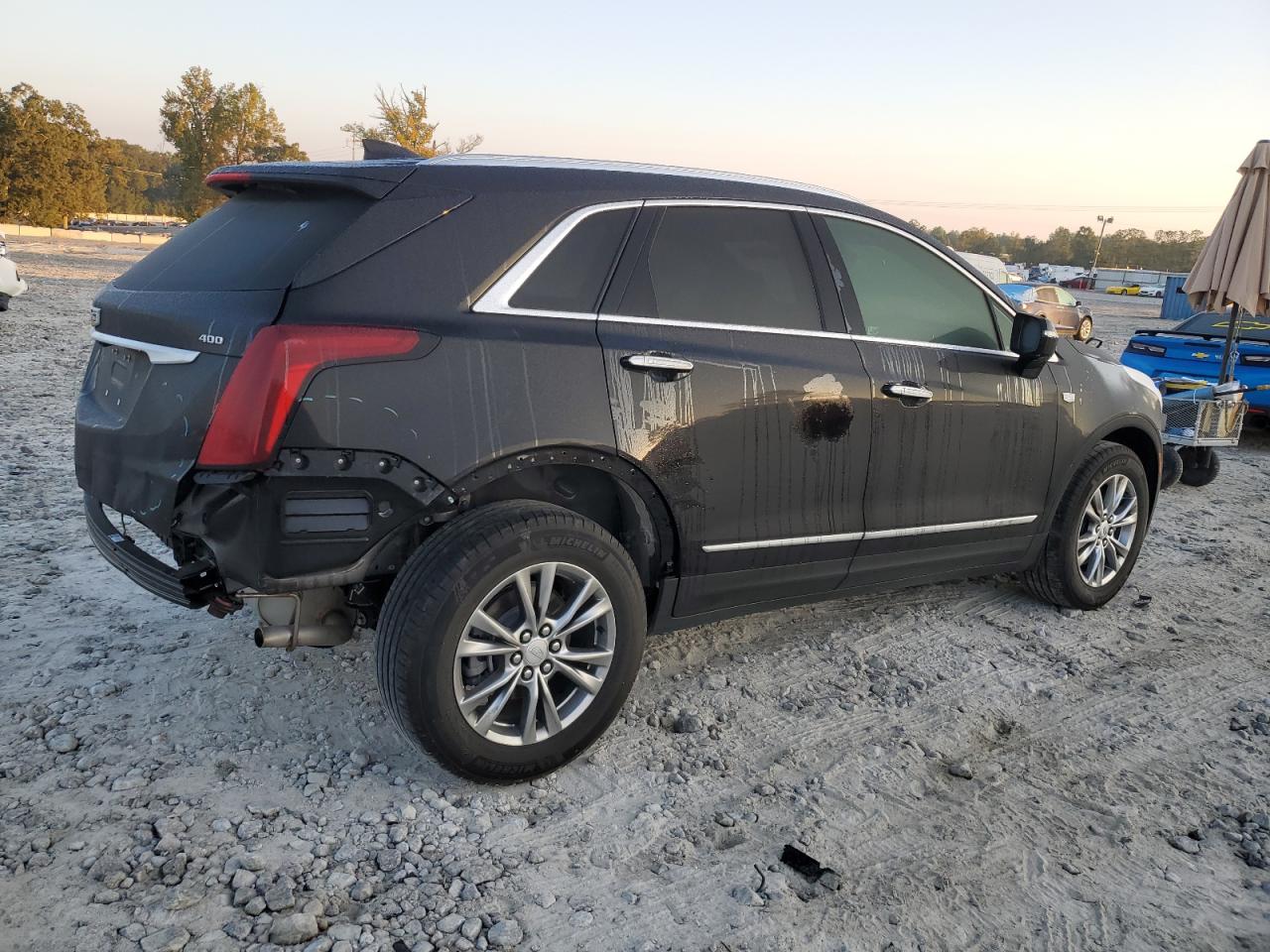 2022 Cadillac XT5 VIN 1GYKNDRS7NZ125953 Copart auction photo, rear end damage thumbnail 3