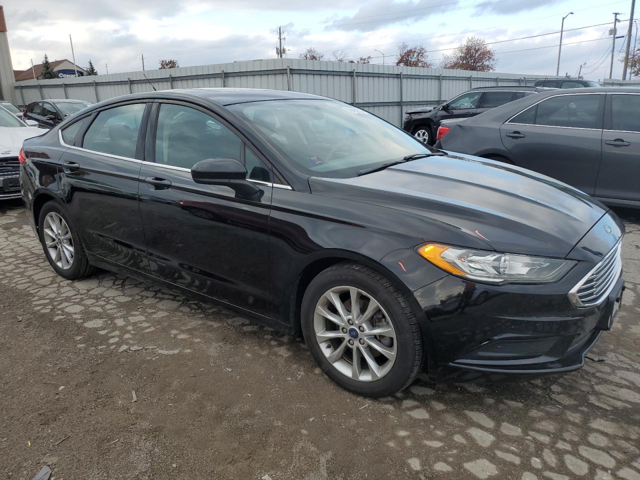 2017 Ford Fusion VIN 3FA6P0H72HR143380 Copart auction photo, side damage thumbnail 4