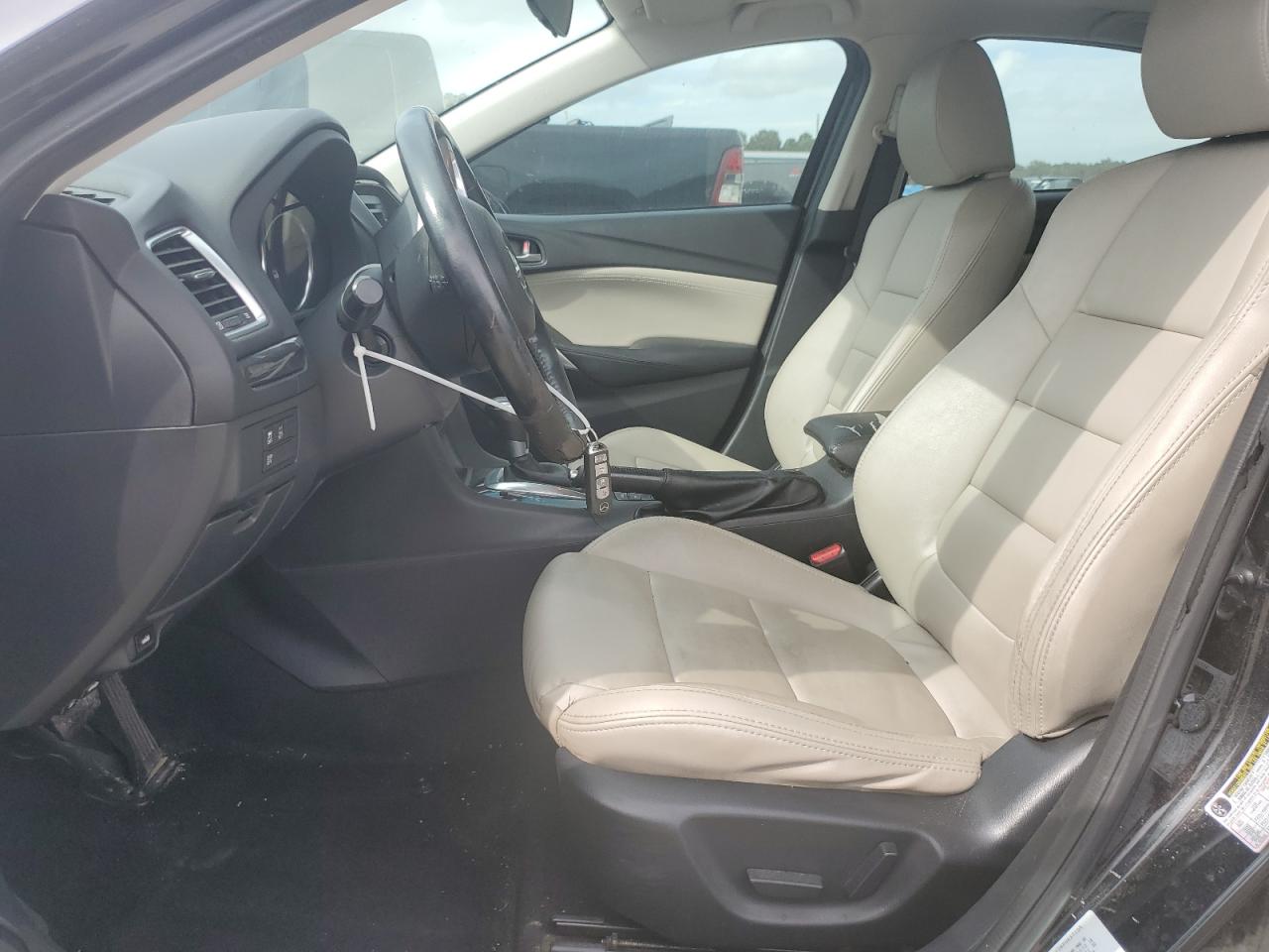2015 Mazda 6 VIN JM1GJ1V54F1190278 Copart auction photo, front end / side damage thumbnail 7
