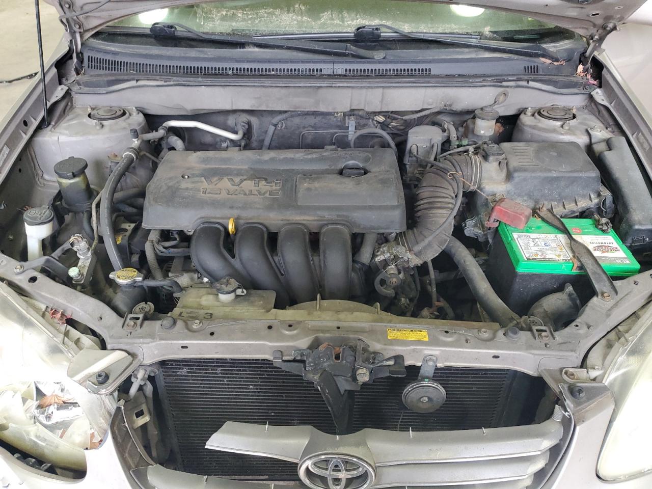 2003 Toyota Corolla VIN 1NXBR32E13Z037012 Copart auction photo, front end damage thumbnail 11