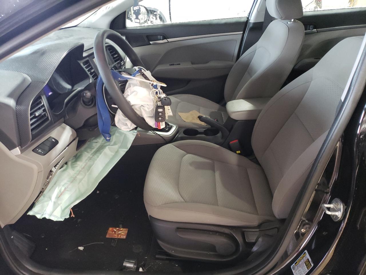 2019 Hyundai Elantra VIN KMHD74LF7KU755061 Copart auction photo, rear end / front end damage thumbnail 7