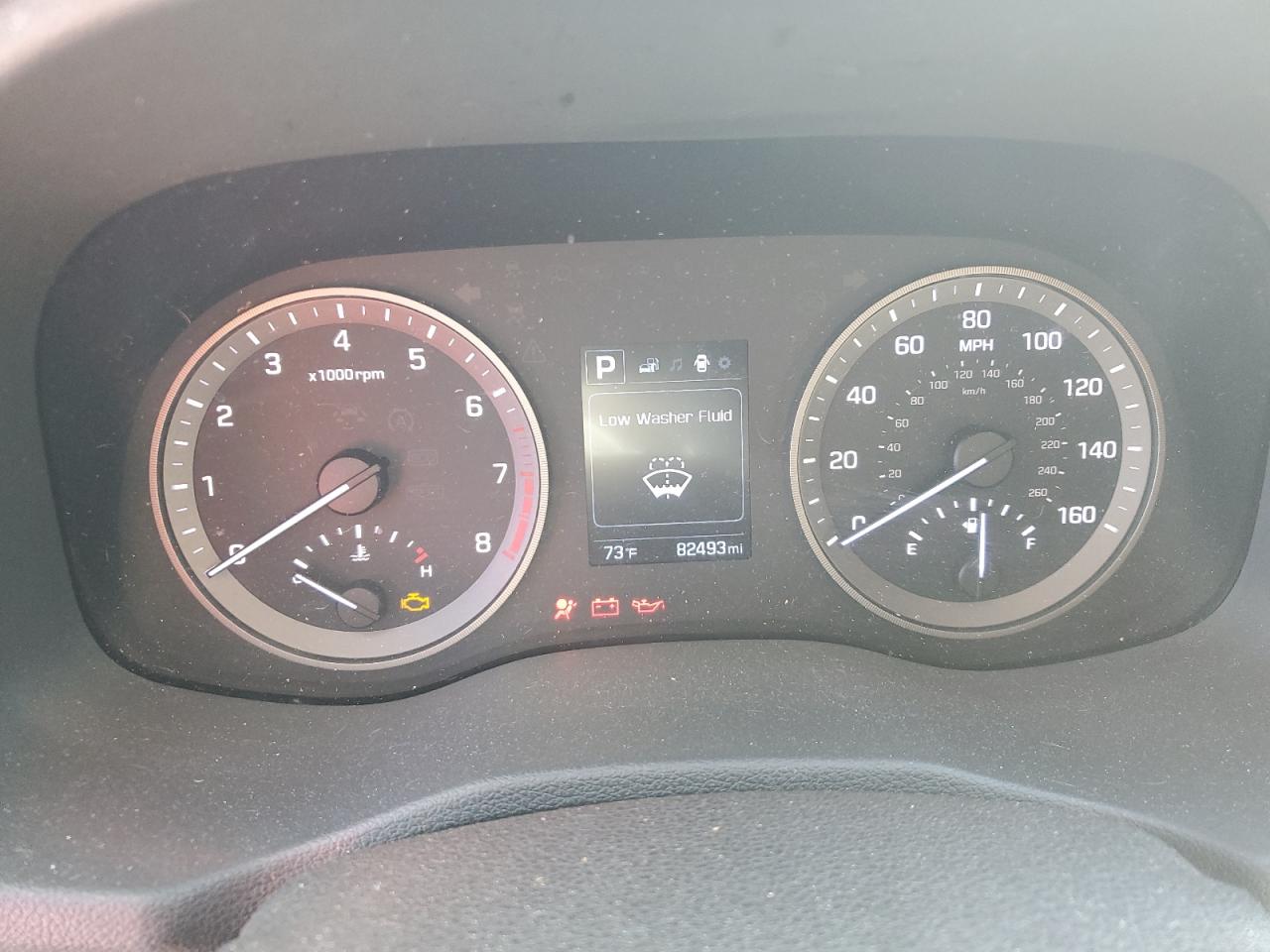 2017 Hyundai Tucson VIN KM8J33A48HU492646 Copart auction photo, front end / mechanical damage thumbnail 9
