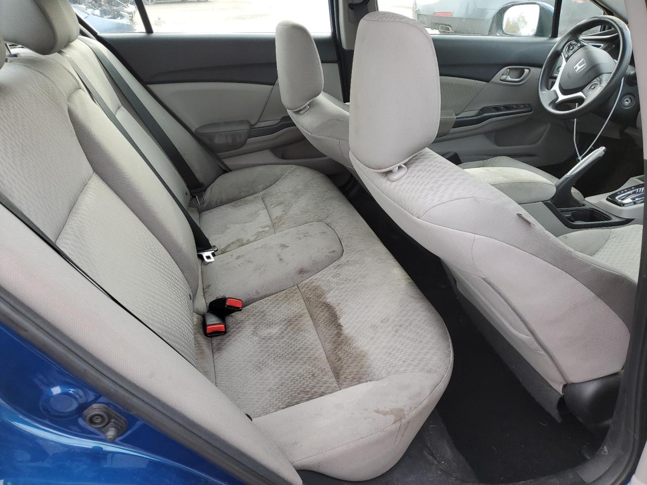 2015 Honda Civic VIN 19XFB2F5XFE279153 Copart auction photo, side damage thumbnail 11