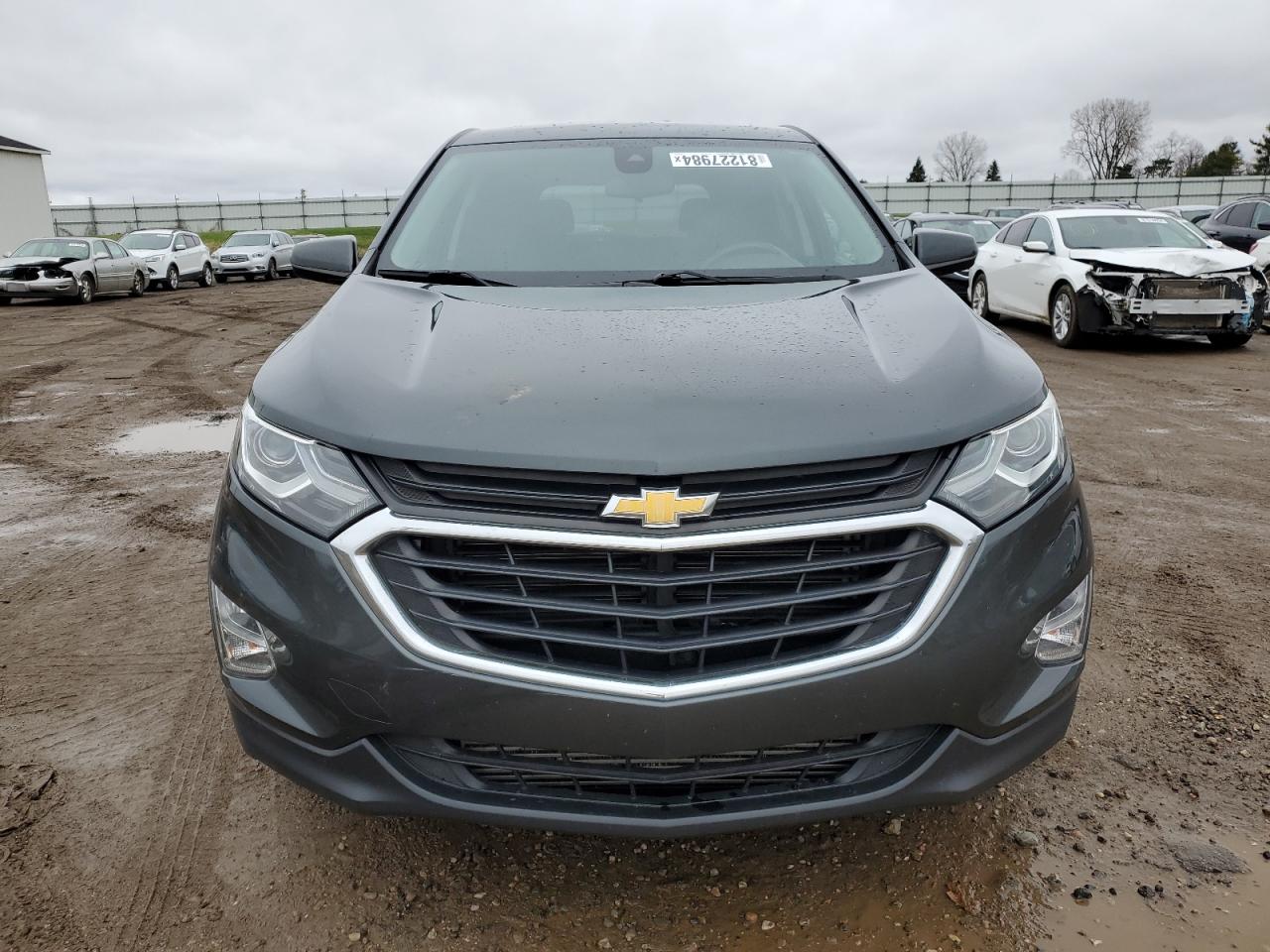 2020 Chevrolet Equinox VIN 3GNAXJEV8LS601140 Copart auction photo, side damage thumbnail 5