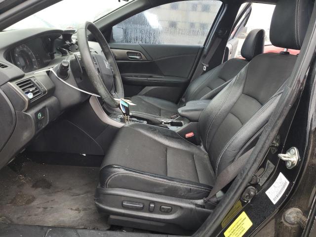 2017 Honda Accord VIN 1HGCR2F58HA108388 Copart auction photo, front end / side damage thumbnail 7