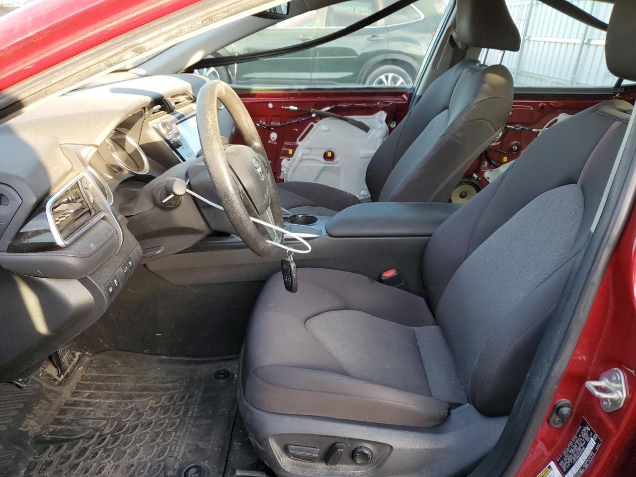 2018 Toyota Camry VIN 4T1B11HK0JU604686 Copart auction photo, front end / rear end damage thumbnail 7