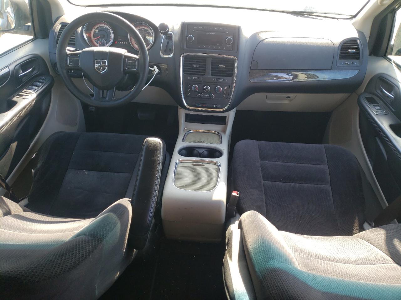 2014 Dodge Caravan VIN 2C4RDGCG9ER392339 Copart auction photo, side damage thumbnail 8
