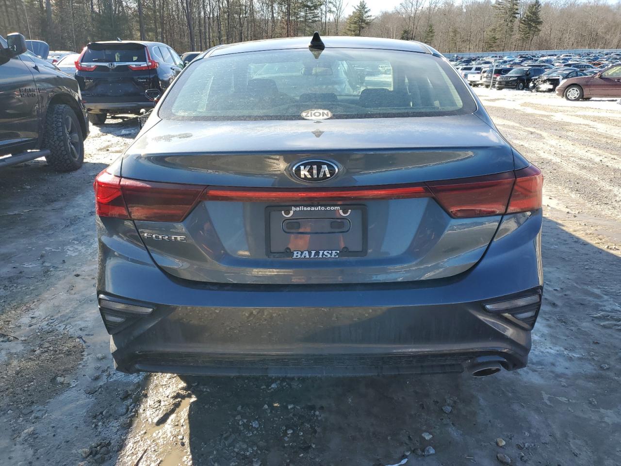 2020 KIA Forte VIN 3KPF24AD6LE185860 Copart auction photo, front end / undercarriage damage thumbnail 6