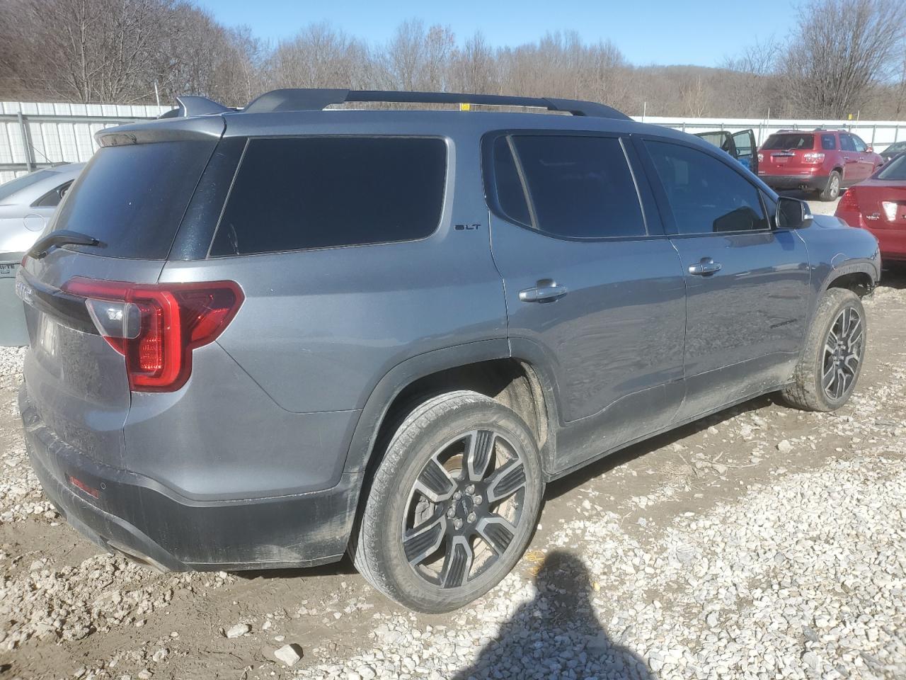 2021 GMC Acadia VIN 1GKKNMLS6MZ173655 Copart auction photo, front end damage thumbnail 3