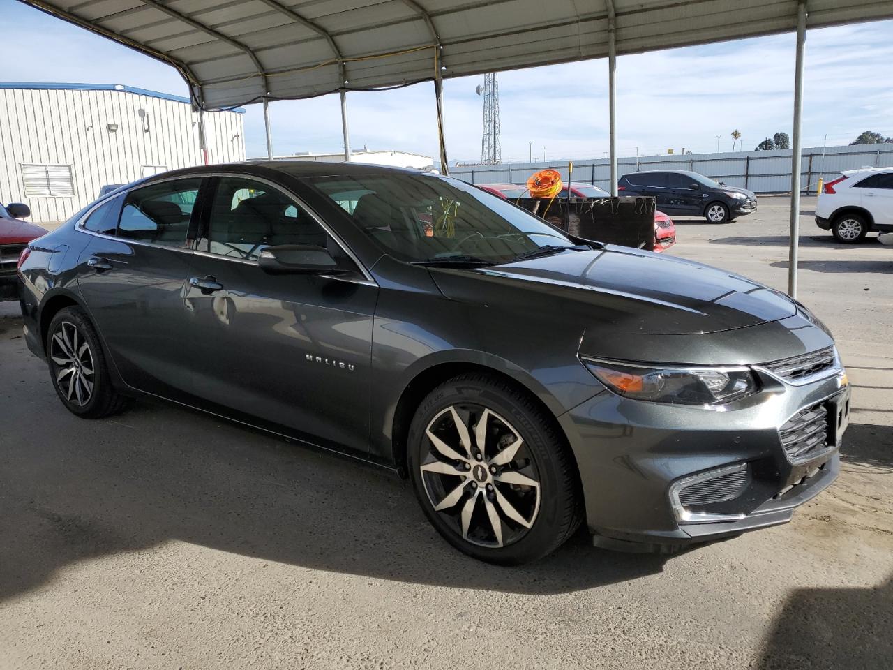 2016 Chevrolet Malibu VIN 1G1ZF5SX3GF241239 Copart auction photo, side damage thumbnail 4