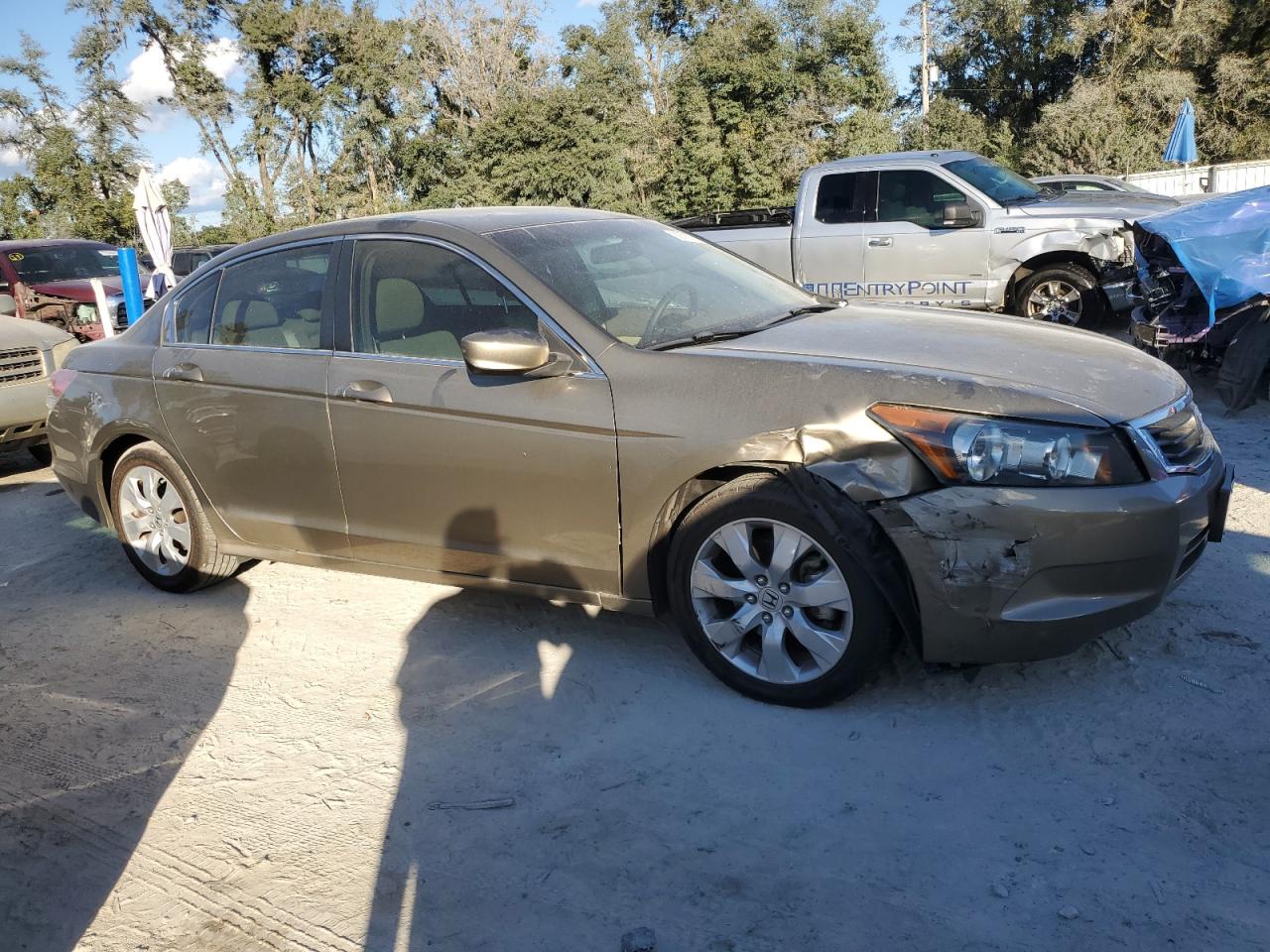 2009 Honda Accord VIN 1HGCP26749A020916 Copart auction photo, front end / minor dent/scratches damage thumbnail 4