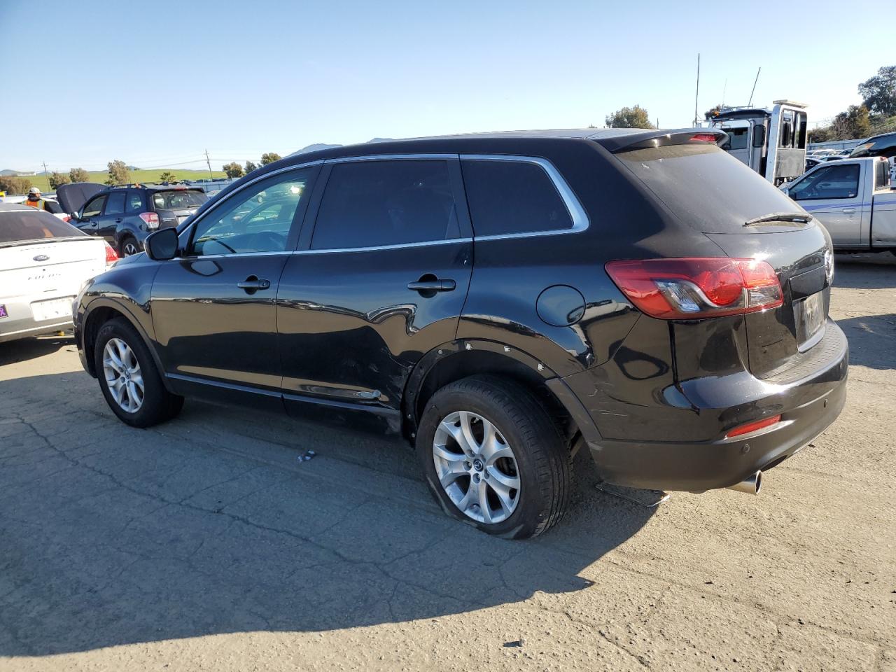 2013 Mazda CX-9 VIN JM3TB2CV4D0414373 Copart auction photo, rear end damage thumbnail 2