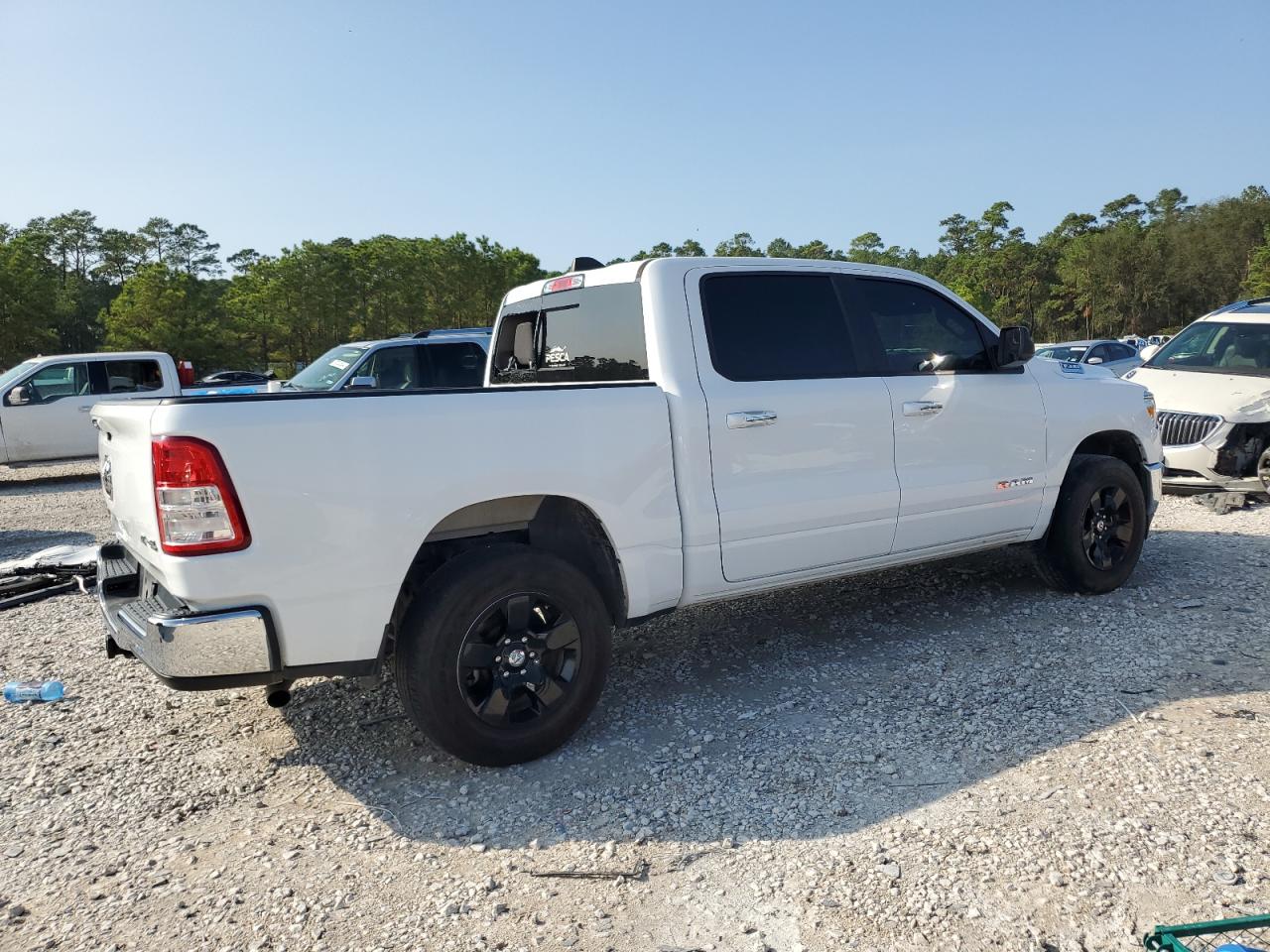 2019 RAM 1500 VIN 1C6RRFFG9KN819221 Copart auction photo, vandalism / side damage thumbnail 3