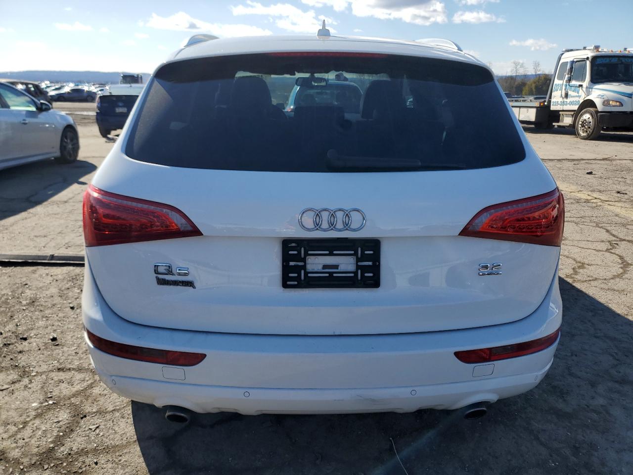 2010 Audi Q5 VIN WA1LKAFP8AA113590 Copart auction photo, front end damage thumbnail 6