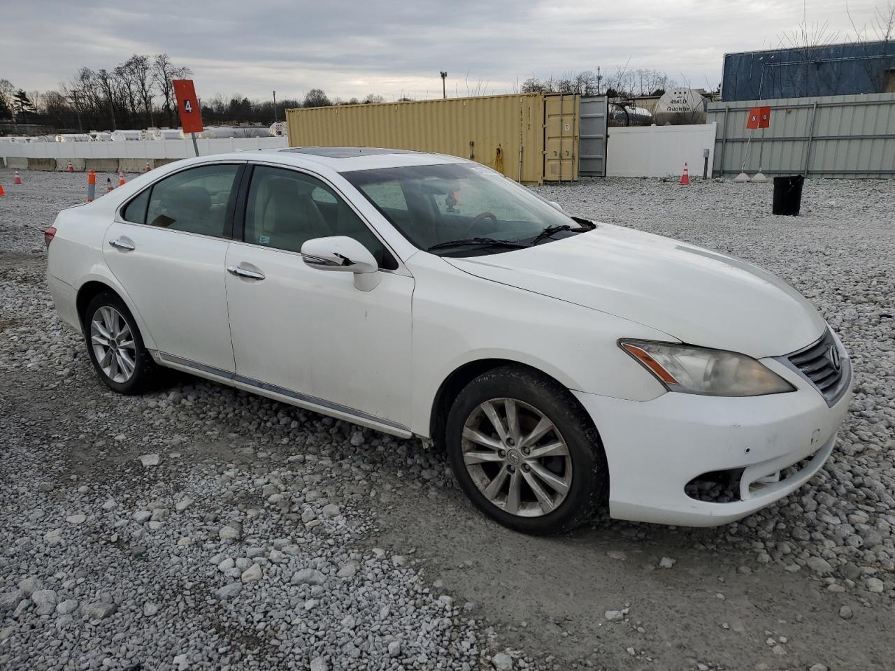2010 Lexus ES VIN JTHBK1EG6A2392632 Copart auction photo, front end / rear end damage thumbnail 4