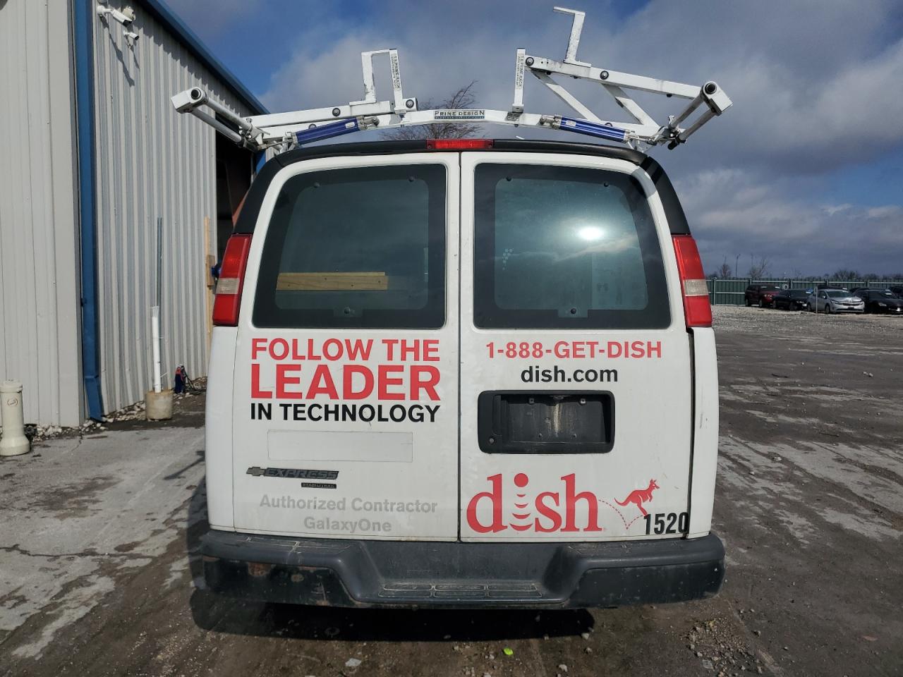 2015 Chevrolet Express VIN 1GCWGFCF2F1176768 Copart auction photo, mechanical damage thumbnail 6