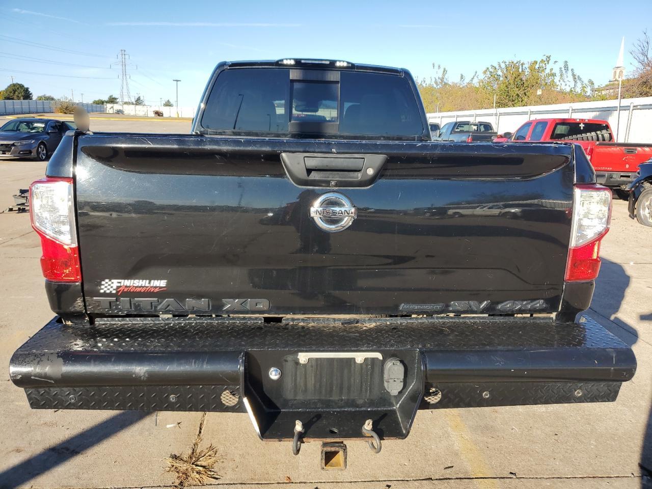 2018 Nissan Titan VIN 1N6BA1F48JN520938 Copart auction photo, front end / minor dent/scratches damage thumbnail 6