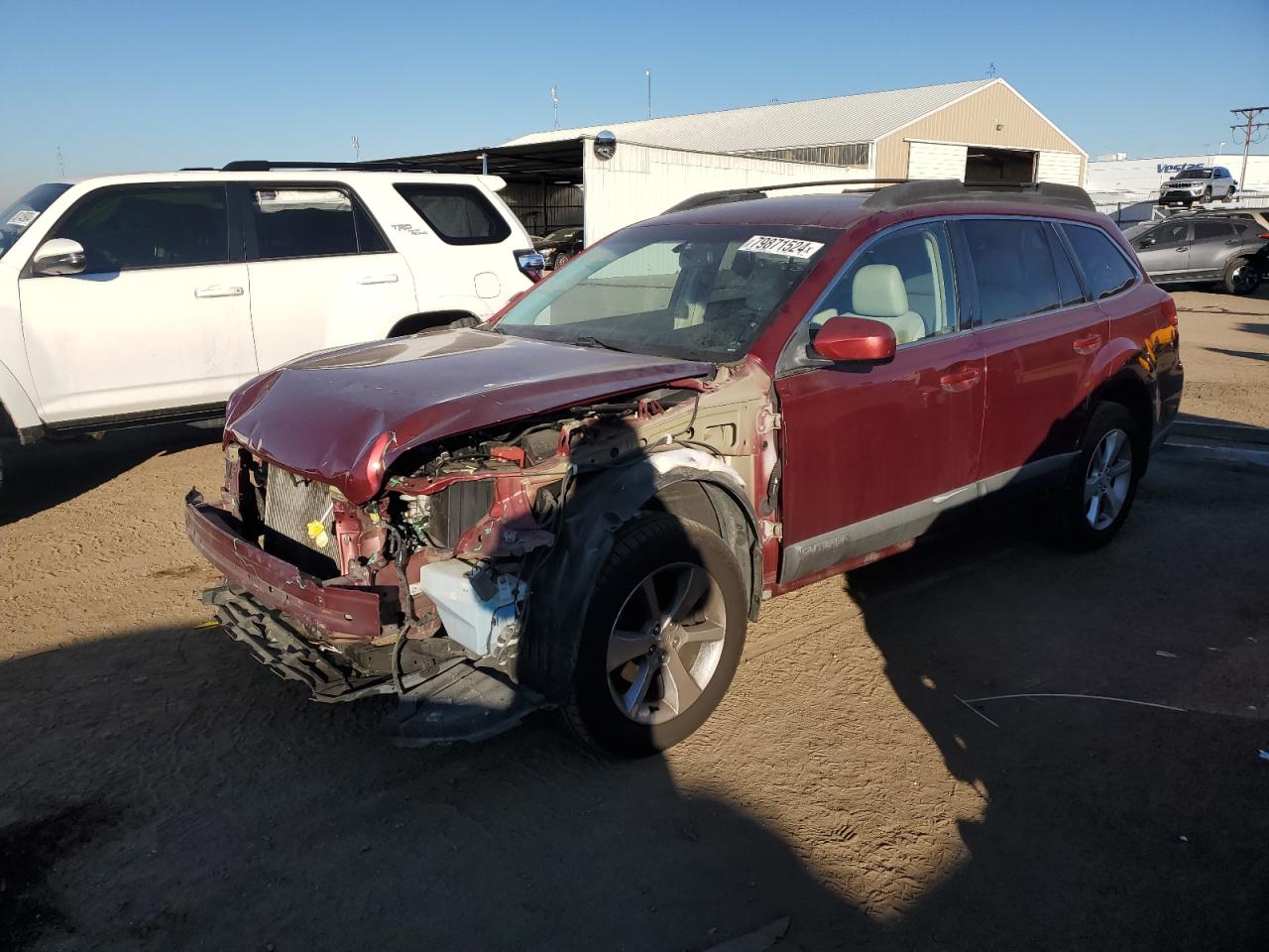 2014 Subaru Outback VIN 4S4BRBLC6E3221006