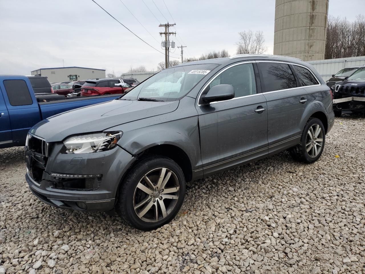 2013 Audi Q7 VIN WA1VMBFE3DD007171