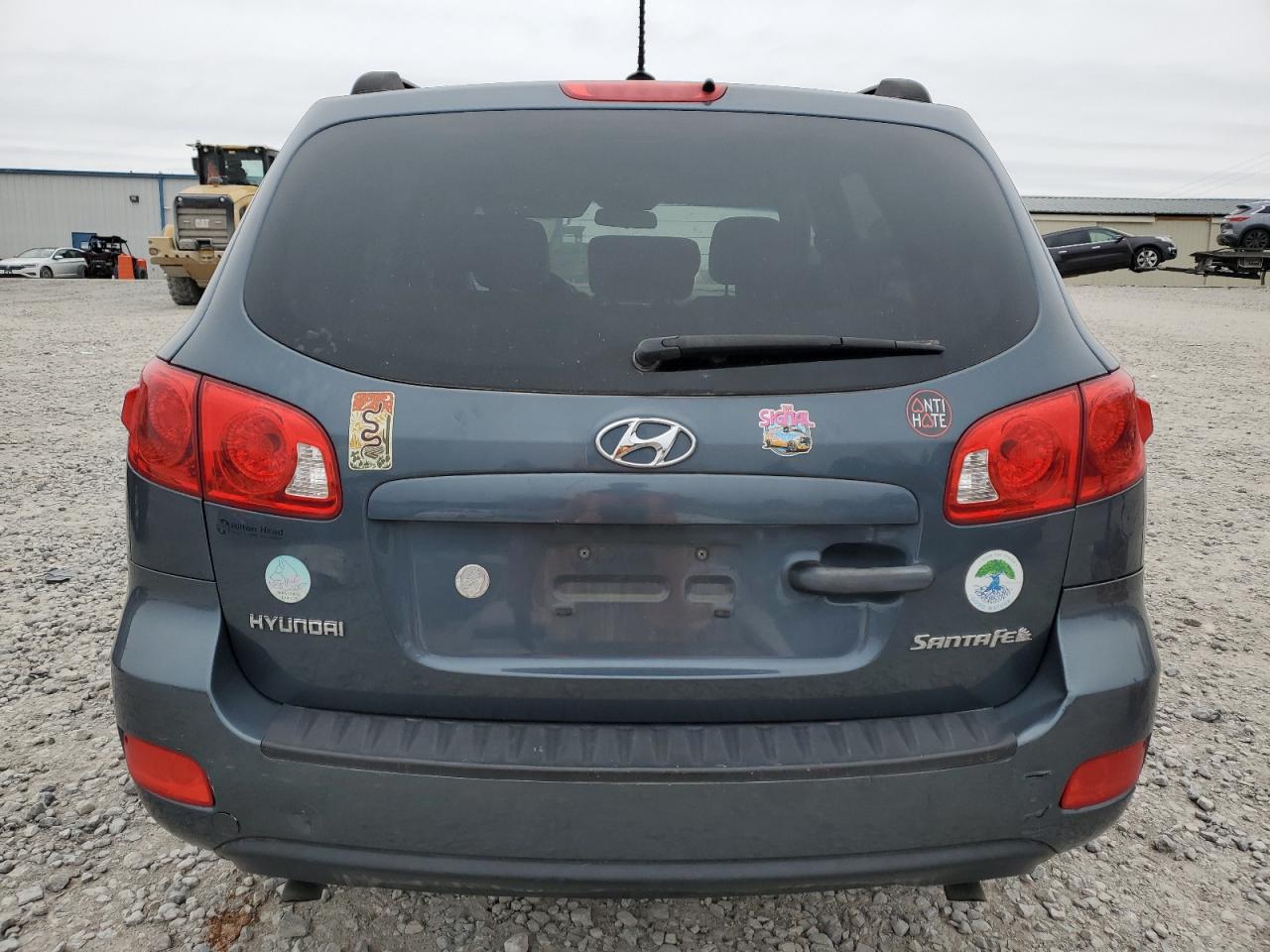 2008 Hyundai Santa Fe VIN 5NMSG13D58H144891 Copart auction photo, side / rear end damage thumbnail 6