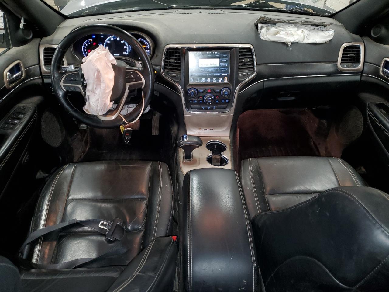 2015 Jeep Grand Cherokee VIN 1C4RJFBG2FC716469 Copart auction photo, front end / rear end damage thumbnail 8