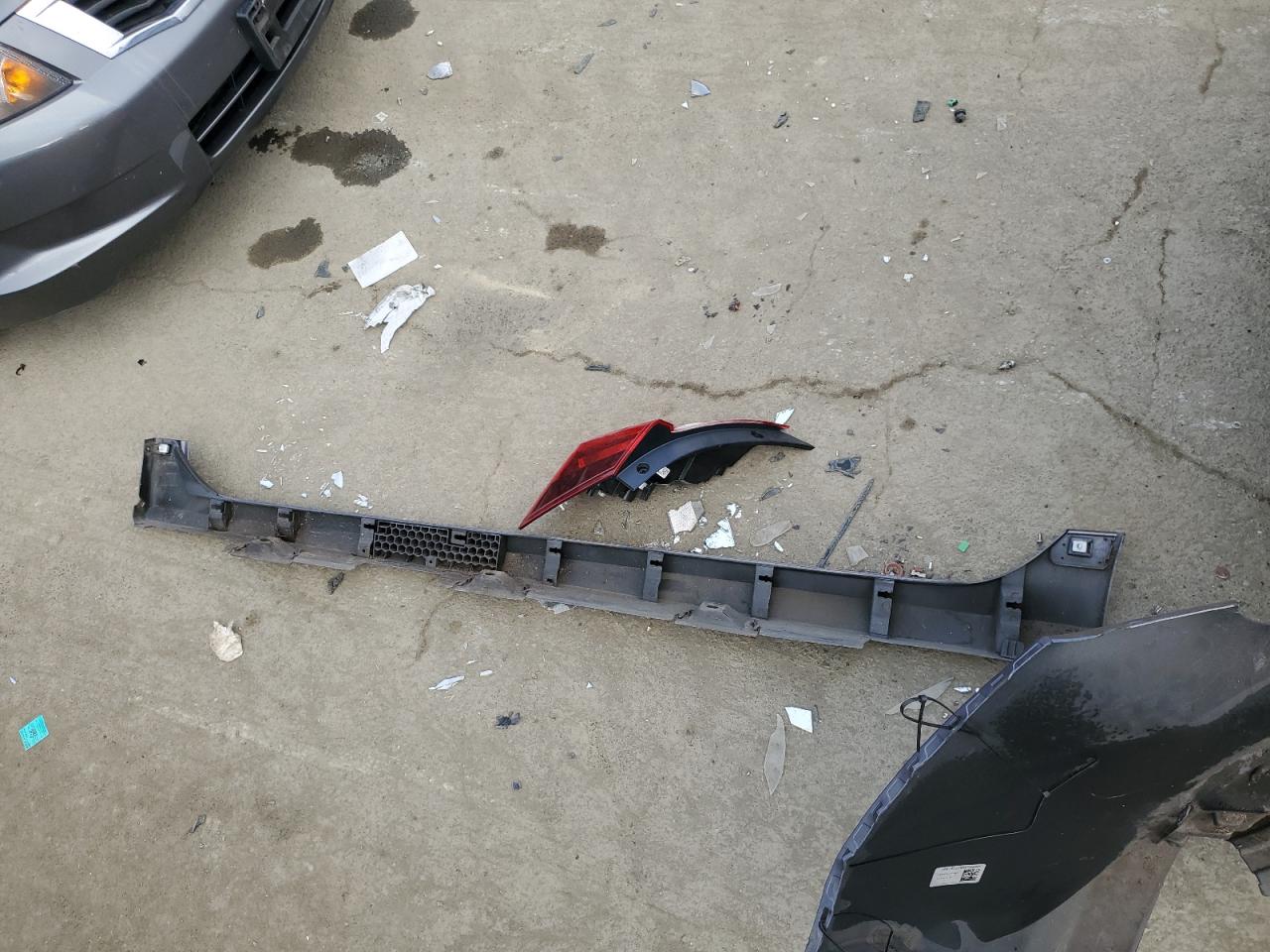 2017 Honda Civic VIN 19XFC1F78HE205242 Copart auction photo, side / rear end damage thumbnail 12
