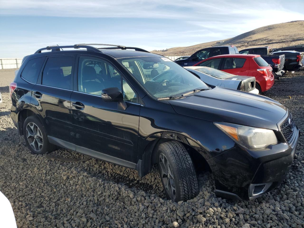 2014 Subaru Forester VIN JF2SJGMC1EH536923 Copart auction photo, side damage thumbnail 4