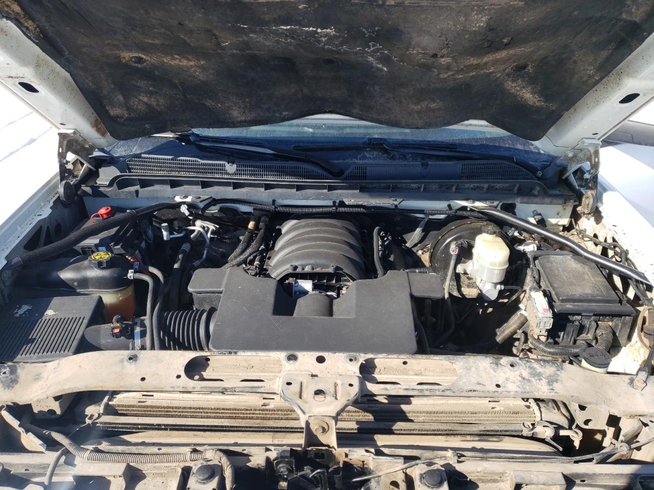 2018 Chevrolet Silverado VIN 3GCUKREC0JG532851 Copart auction photo, mechanical / front end damage thumbnail 7