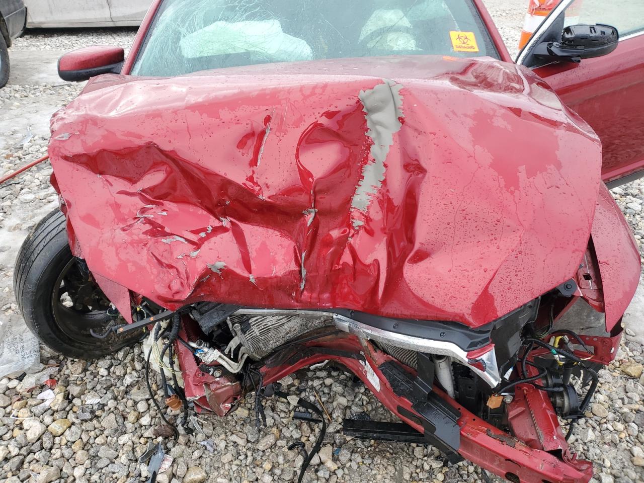 2014 Ford Taurus VIN 1FAHP2H86EG135928 Copart auction photo, front end / side damage thumbnail 11