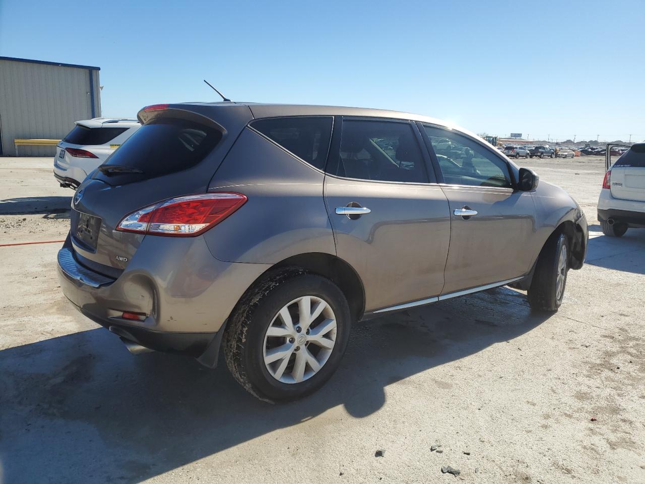 2011 Nissan Murano VIN JN8AZ1MWXBW157117 Copart auction photo, front end / minor dent/scratches damage thumbnail 3