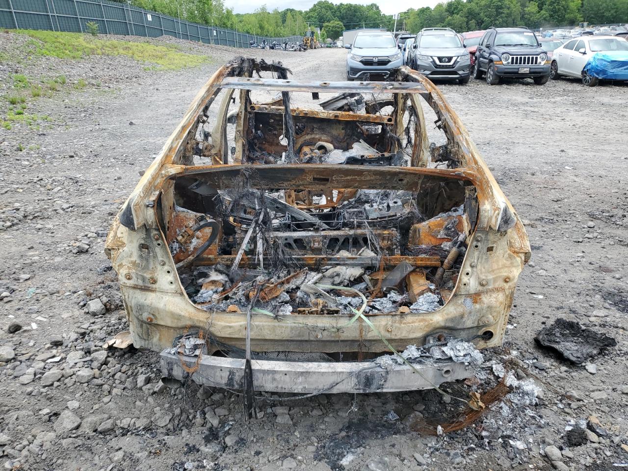 2019 BMW 7er VIN WBA7E4C57KGV70583 Copart auction photo, burn damage thumbnail 6