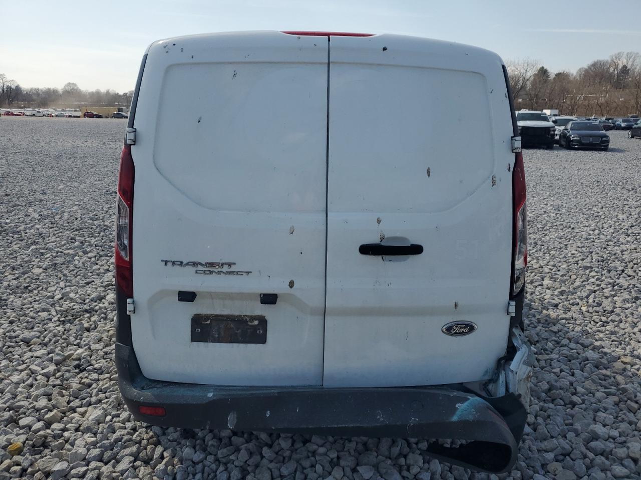 2014 Ford Transit VIN NM0LS7E71E1165026 Copart auction photo, rear end damage thumbnail 6