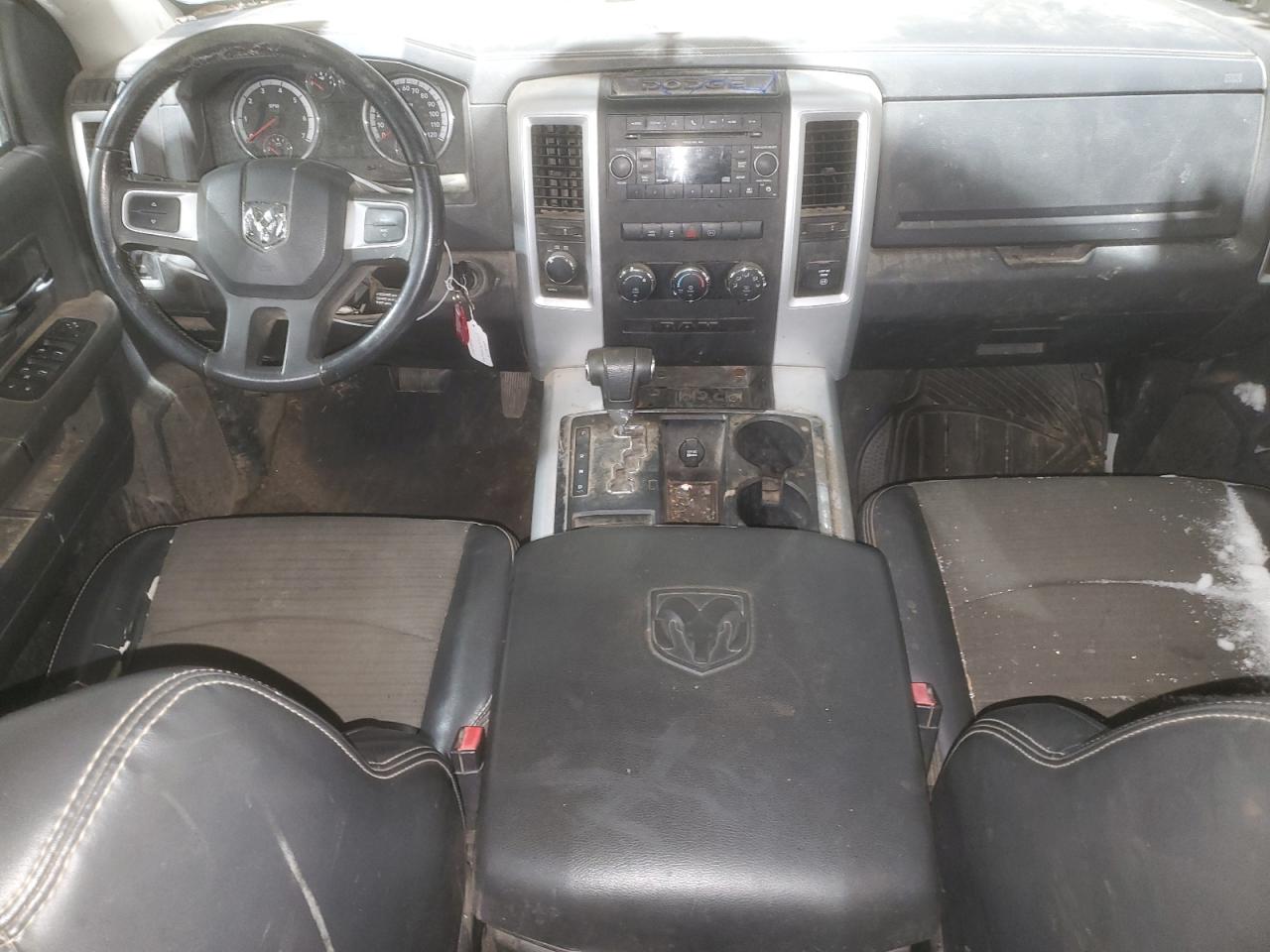 2010 Dodge RAM VIN 1D7RV1GT0AS196998 Copart auction photo, front end / side damage thumbnail 8