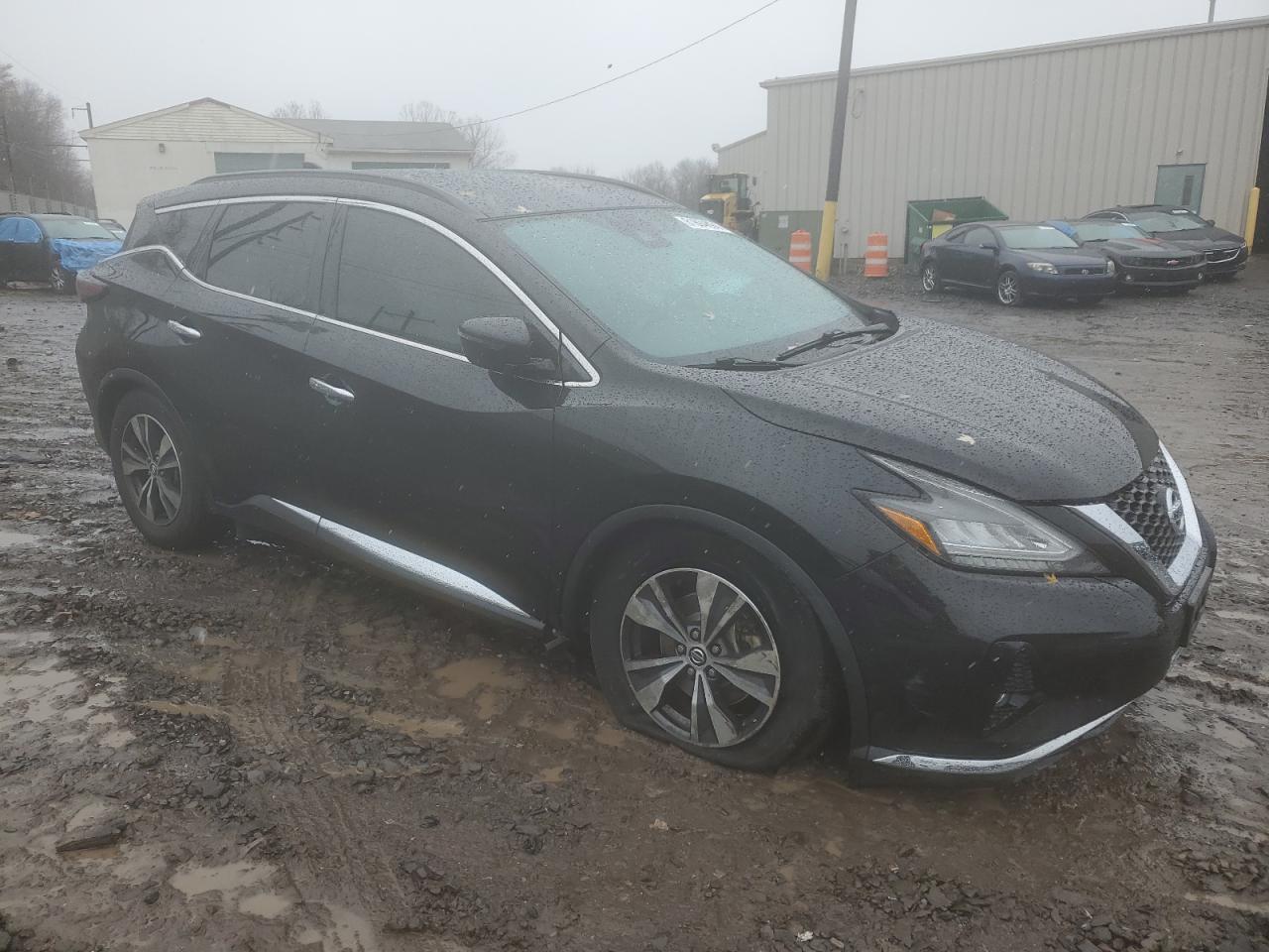 2021 Nissan Murano VIN 5N1AZ2BS4MC109078 Copart auction photo, side / front end damage thumbnail 4